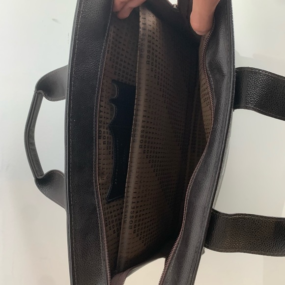 Vintage FratelliRossetti leather briefcase.2004 collection very good condition. - Picture 7 of 9